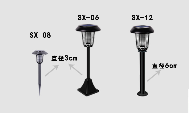 LED室外滅蚊燈對比